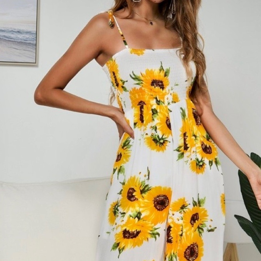 🌻Sunflowers Jumpsuit